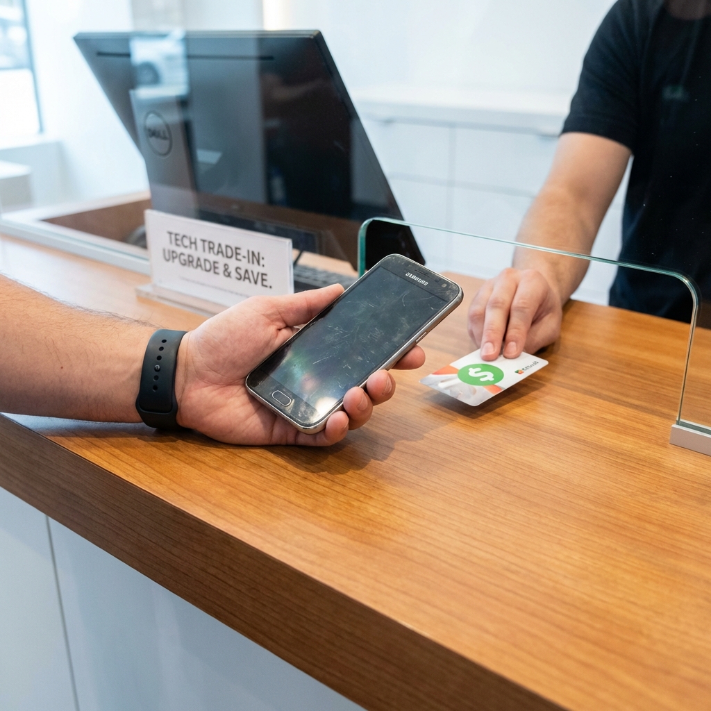 Old devices for trade-in